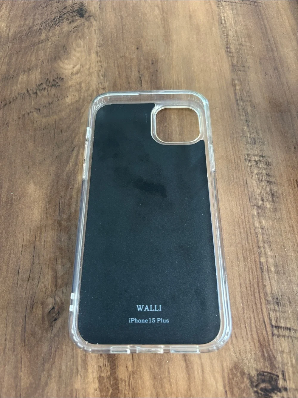 Blue Wallet Phone Case with Integrated Strap - Wallis